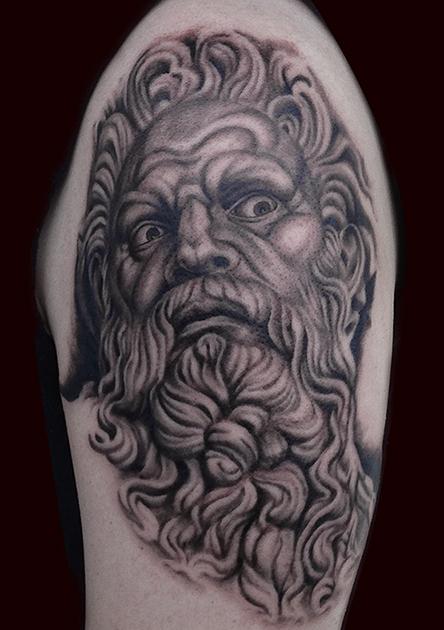 Tattoos - Zues portrait - 105097